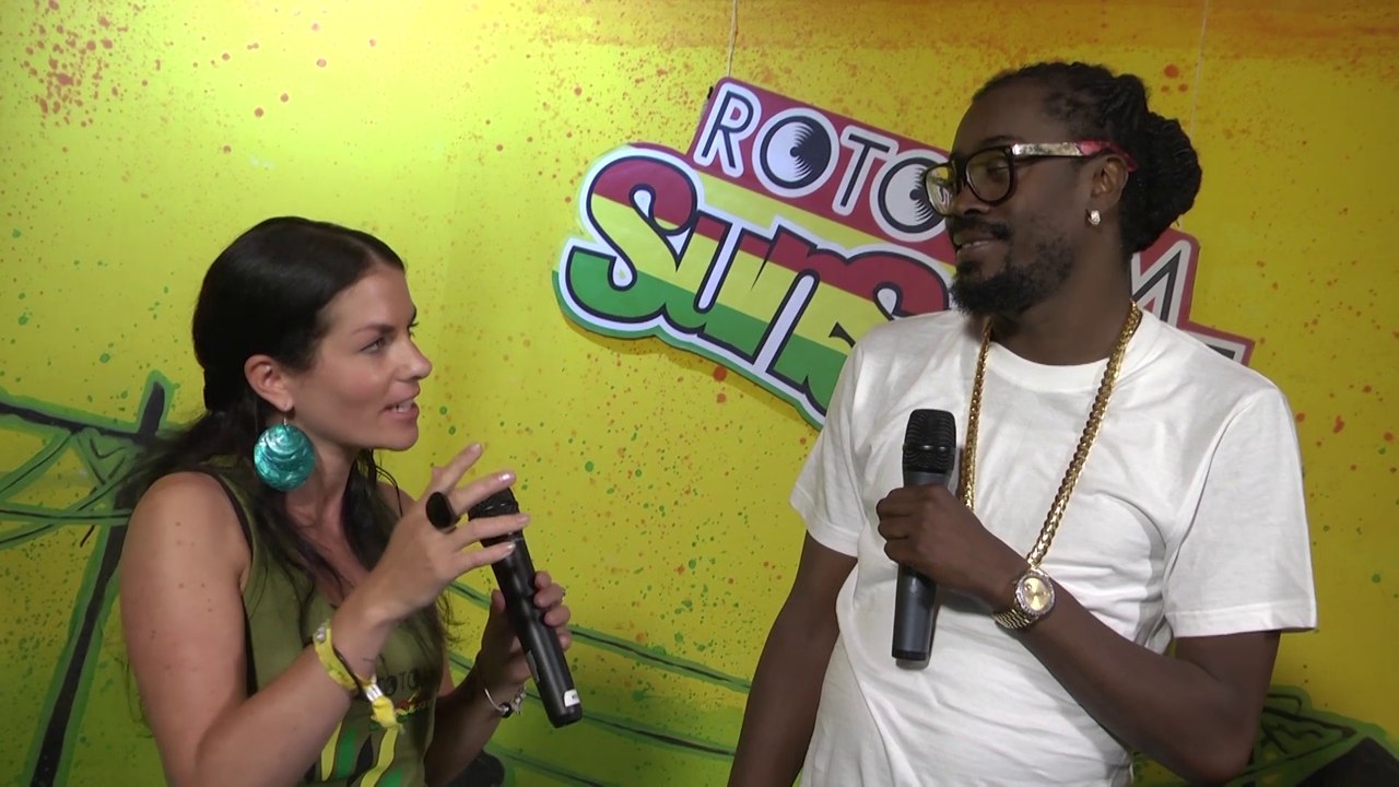 BEENIE MAN interview @ Rototom Sunsplash 2014