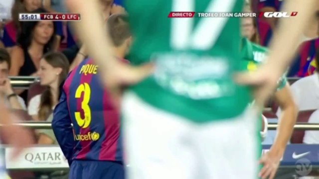 Barcelona vs Leon 6- 0 All Goals HD Friendly Match 18.08