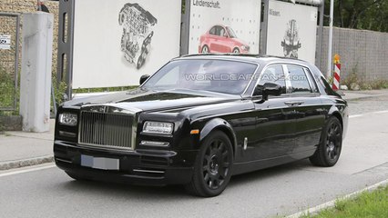 Next Gen Rolls Royce Phantom Spied For First Time !