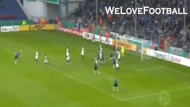 Une magnifique volée pleine lucarne !