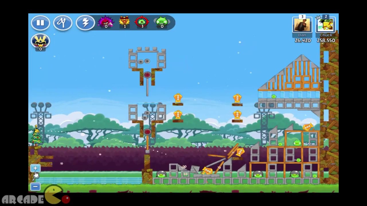 Angry Birds Friends - Facebook Friends Tournament Cannon Shooter Challenge August 18th Level 5-6