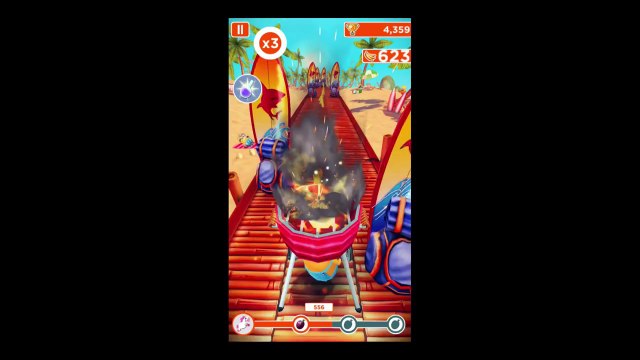 Despicable Me 2 Minion Rush Fluffy Unicorn All Fruits Collected