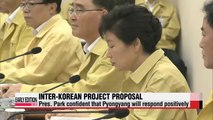President Park anticipates Pyongyang to respond positively to joint project proposal