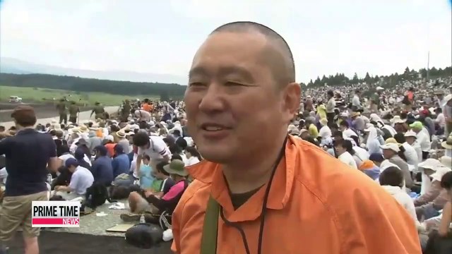 Japan holds live-fire military drills