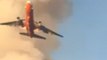 Jet Drops Retardant on California Wildfire