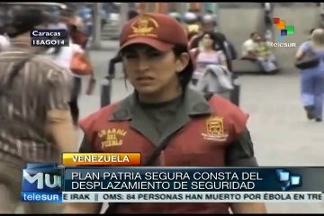 Logros del programa de seguridad pública de Vzla. superan expectativas