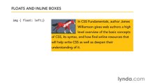 2.0 CSS Fundamentals - Common CSS Concepts - Floats