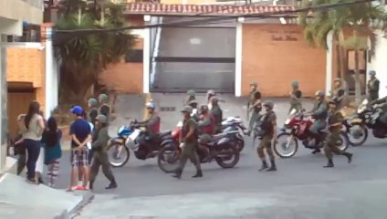 Militarizacion San Cristobal Sector Barrio Libertador 31-03-2014