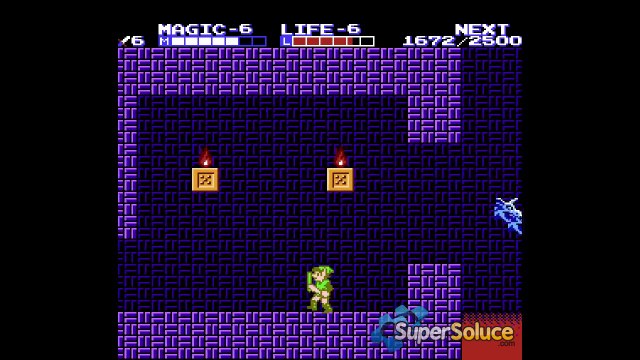 Soluce Zelda 2 The Adventure of Link : Palais du Labyrinthe