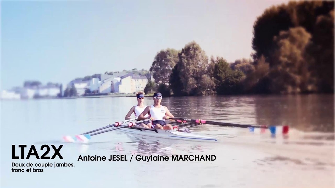 Présentation de l'équipe de France d'aviron 2014: LTA2X