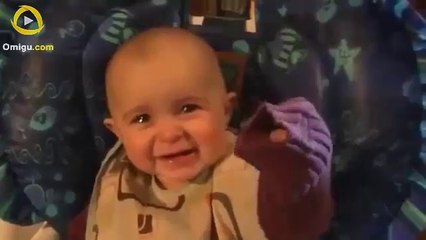Emotional Baby is Moved to Tears By Moms Singing