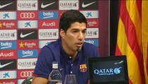 Suarez says he's under treatment and that he won't repeat violent behavior