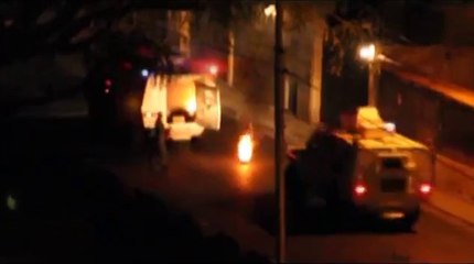 Molotov incendia tanqueta por dentro, Barquisimeto 16-04-2014