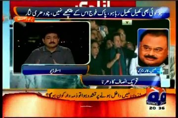 MQM Quaid Altaf Hussain with Hamid Mir in Geo News Capital Talk (19 Aug 14)