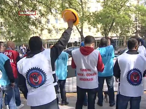 Maden işçisi özelleştirmeye rest çekti