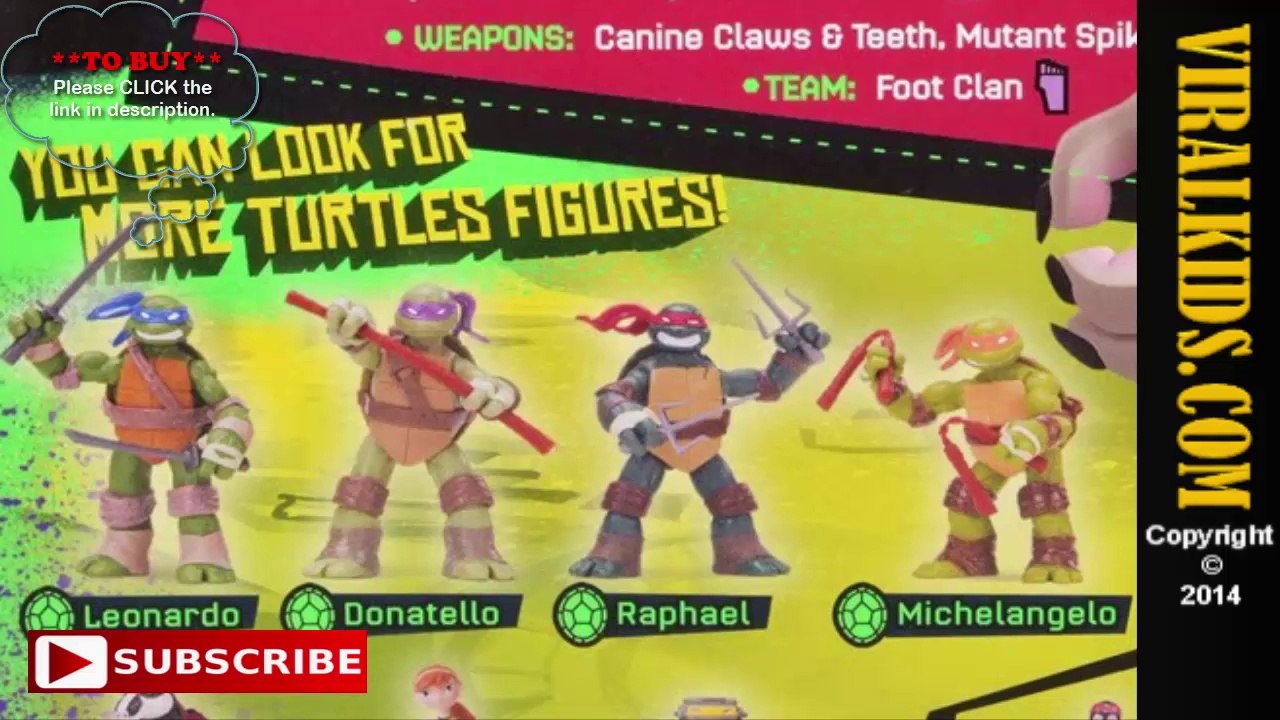 Teenage Mutant Ninja Turtles - Turtles Action Figure Dog Pound - Review