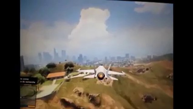 Piloter l'avion de chasse sur GTA V