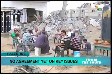 The 24 hour Gaza truce interrupted by Israeli rocket fire