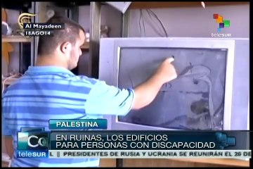 Israel destruye centros de atención a niños con discapacidad