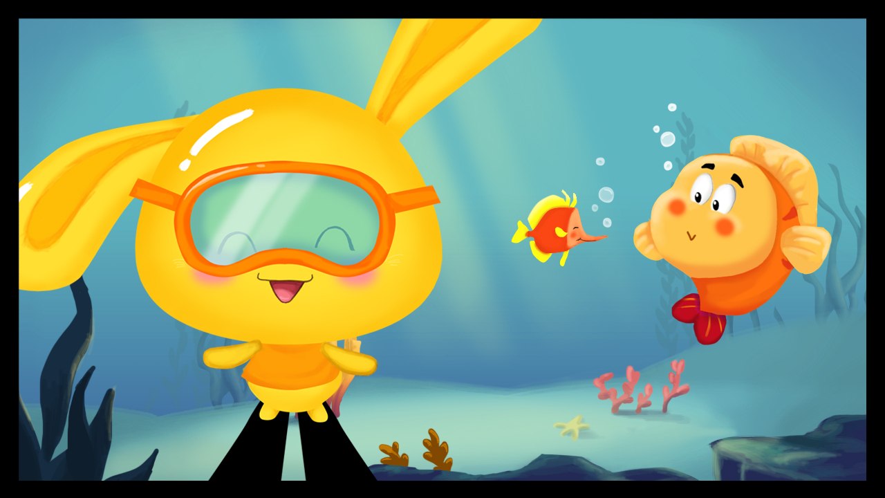 Les petits poissons dans l'eau - Comptines Titounis