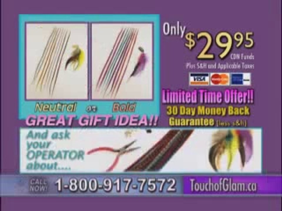 Orange-Models--JOB-Touch-of-Glam-Feather-extensions--Commercial