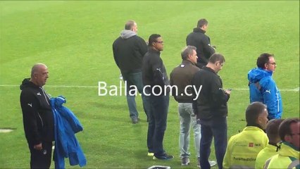 ΑΠΟΕΛ-Δανία-προπόνηση (9) διοίκηση