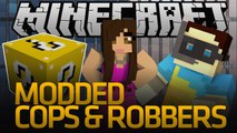 Minecraft LUCKY BLOCK GIRLFRIEND Modded Cops and Robbers