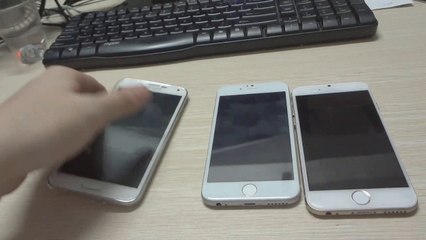 Samsung Galaxy S5 G900h VS iPhone 6