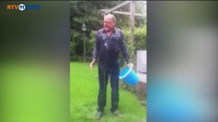 Ice Bucket Challenge-video: Bert Visscher - RTV Noord
