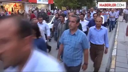 Van'da Lice Olayları Protesto Edildi