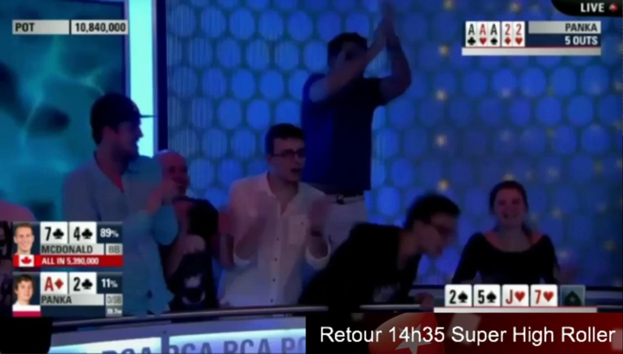 EPT Barcelone : replay du jour 2 - Super high Roller