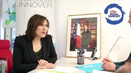 Présentation de Nora Berra '' les jeunes avec Nicolas Sarkozy ''