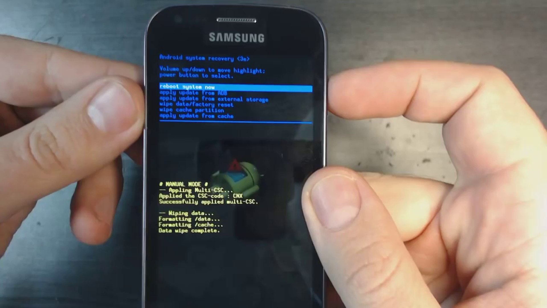 Samsung Galaxy Trend Plus S7580 Hard Reset Dailymotion Video
