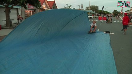 Montalivet: Skate sur une Vague artificielle - Euskadi  Surf TV
