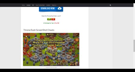 Throne Rush Hack