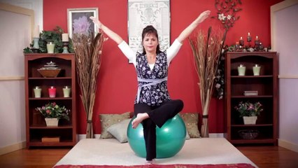 About Using a Yoga Ball for Back Pain _ Yoga 101