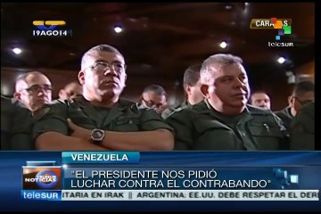 Venezuela intensifica su lucha contra el contrabando
