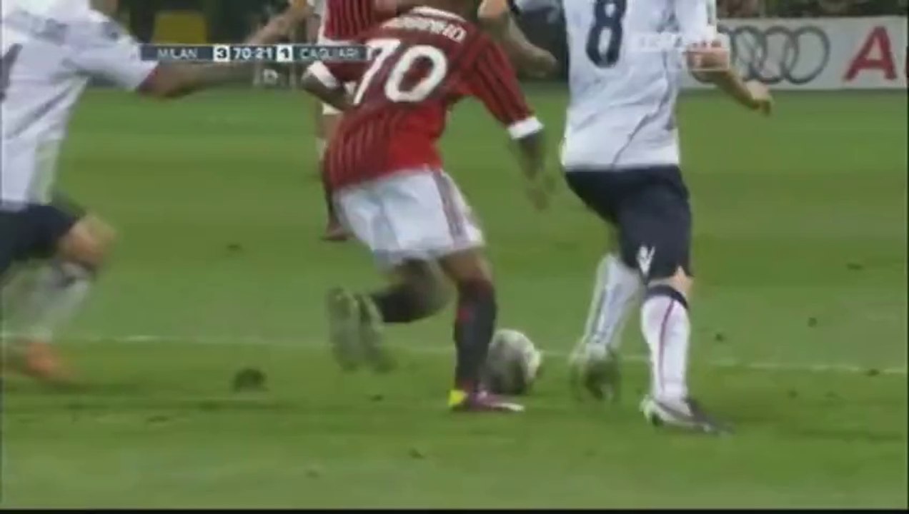Robinho Classy Panna Vs Cagliari