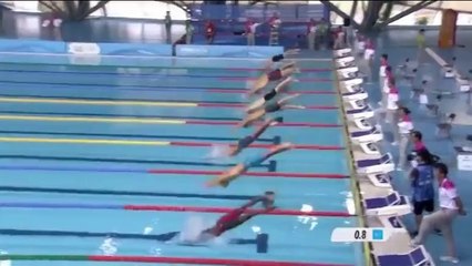 Dylan Carter - Men's 50m Freestyle Heat 6 Nanjing 2014 YOG