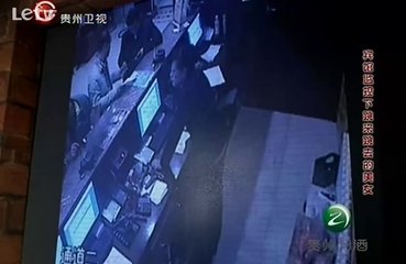 20140819 真相 宾馆监控下跳来跳去的美女