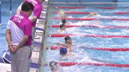 Dylan Carter - Men's 50m Freestyle Semi-Final 1 Nanjing 2014 YOG