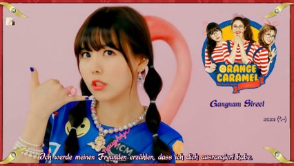 Orange Carameol - Gangnam Street k-pop [german sub]