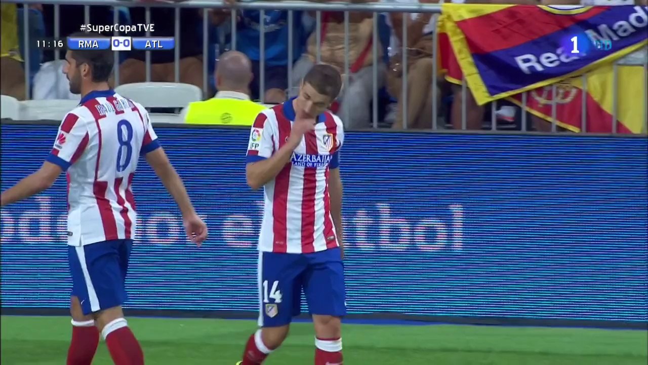 Real Madrid - Atletico de Madrid Supercopa de España 2014 1ª Parte
