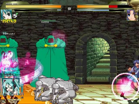 初音ミクが朝倉涼子をボコるMUGENリョナ動画 Ryona MUGEN hatune miku asakura ryoko 涼宮ハルヒの憂鬱_1