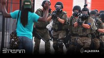 Taking up arms: The militarisation of US police - highlight