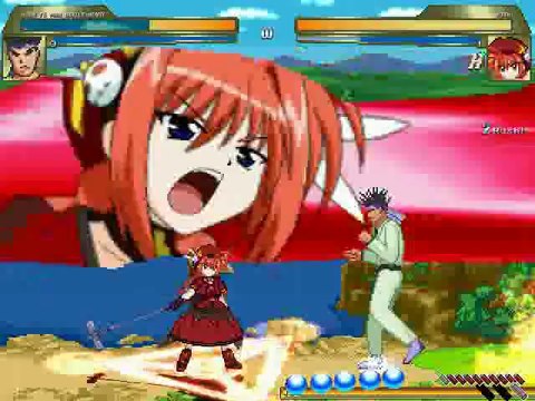カンフーマンがヴィータにしばかれるMUGEN逆リョナ動画 Reverse Ryona Movie魔法少女リリカルなのは_1