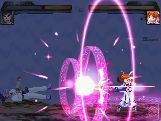 カンフーマンが高町なのはにしばかれるMUGEN逆リョナ動画 Reverse Ryona Movie魔法少女リリカルなのは_1