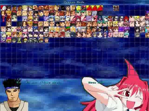 カンフーマンが明日原メグにしばかれるMUGEN逆リョナ動画 Reverse Ryona Movie たたかえ! たらんてら_1