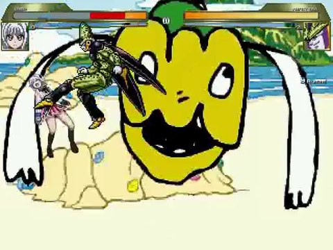 セルが塔城小猫をボコるMUGENリョナ動画 Ryona MUGENハイスクールDxD_1