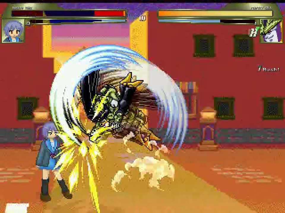 セルが長門有希をボコるMUGENリョナ動画 Ryona MUGEN涼宮ハルヒの憂鬱_1